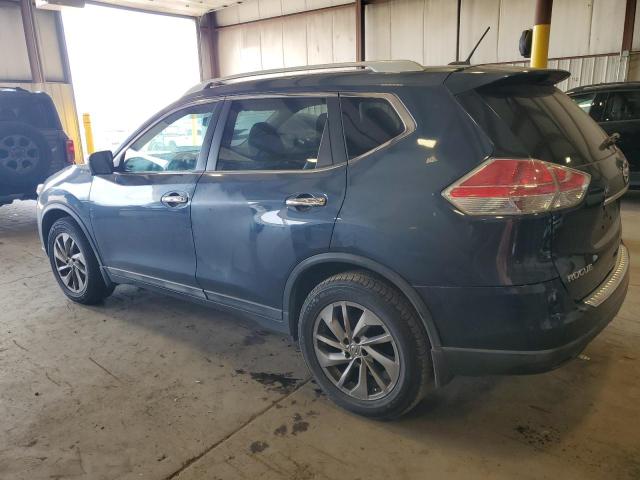 5N1AT2MV1FC806963 - 2015 NISSAN ROGUE S 蓝色 照片 2