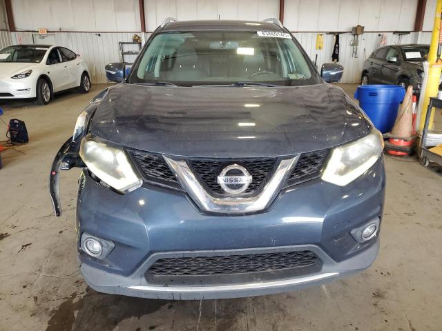 5N1AT2MV1FC806963 - 2015 NISSAN ROGUE S 蓝色 照片 5