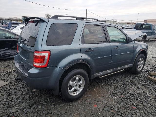 1FMCU9D76BKC71791 - 2011 FORD ESCAPE XLT TURQUOISE photo 3