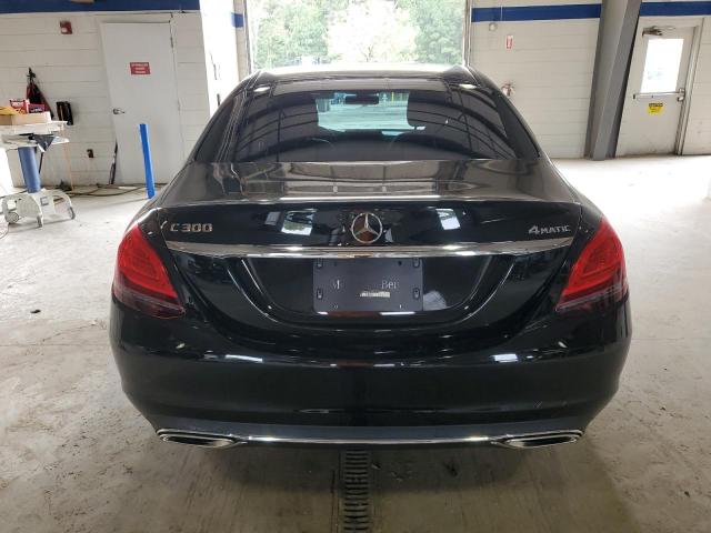 W1KWF8EB1MR630148 - 2021 MERCEDES-BENZ C 300 4MATIC BLACK photo 6