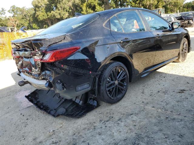 4T1DAACK7SU140989 - 2025 TOYOTA CAMRY XSE Czarny zdjęcie 3