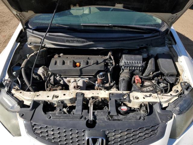 2HGFG3B40CH004915 - 2012 HONDA CIVIC LX WHITE photo 11