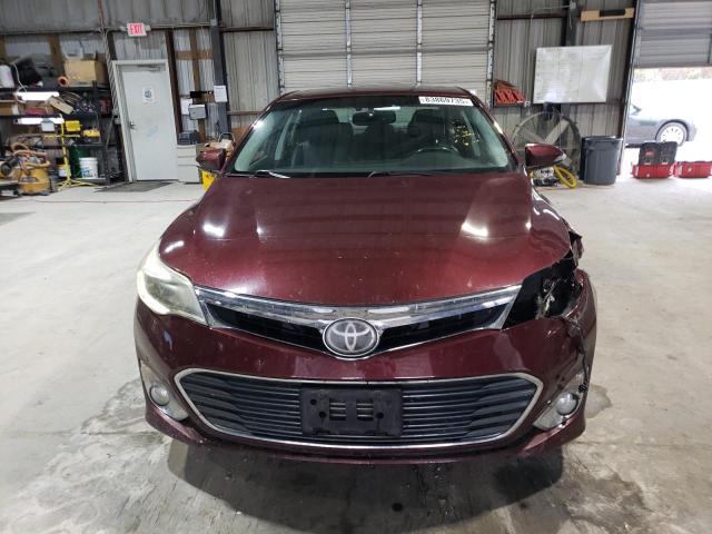 4T1BK1EB1EU135499 - 2014 TOYOTA AVALON BASE Marron photo 5