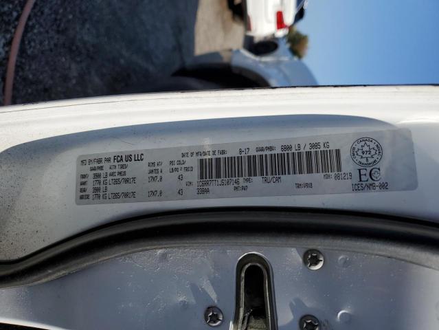 1C6RR7TT1JS107146 - 2018 RAM 1500 SLT Ağ foto 12