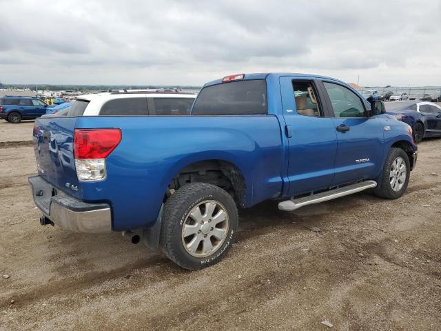 5TFUW5F15AX149235 - 2010 TOYOTA TUNDRA DOUBLE CAB SR5 BLUE photo 3