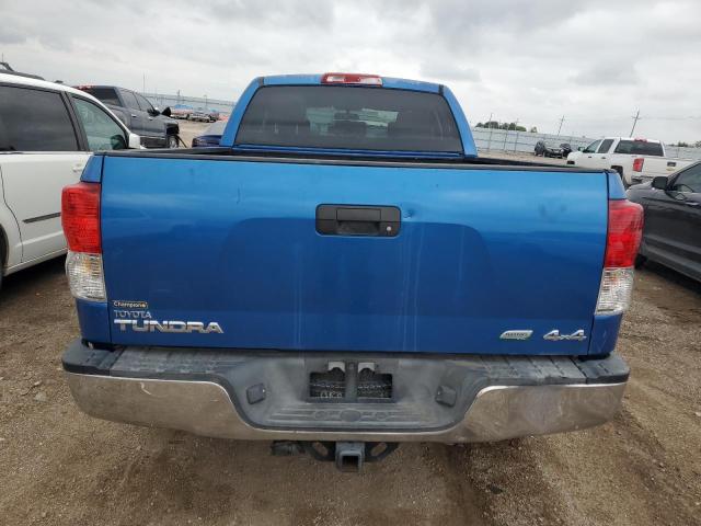 5TFUW5F15AX149235 - 2010 TOYOTA TUNDRA DOUBLE CAB SR5 BLUE photo 6