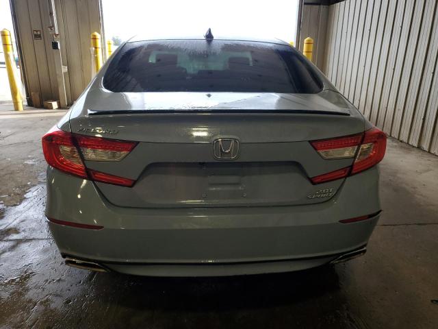 1HGCV2F38NA020978 - 2022 HONDA ACCORD SPORT GRAY photo 6