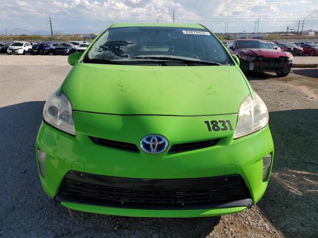 JTDKN3DU8D5631614 - 2013 TOYOTA PRIUS 绿色 照片 5