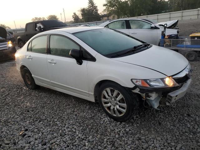 19XFA1F58BE032608 - 2011 HONDA CIVIC LX 白色 照片 4