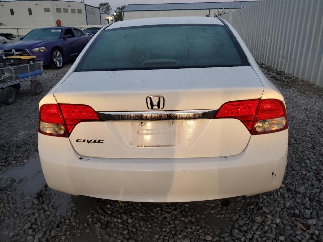 19XFA1F58BE032608 - 2011 HONDA CIVIC LX 白色 照片 6