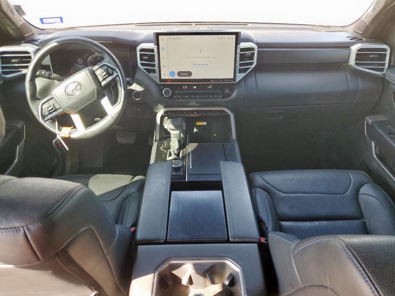 5TFNA5DB7PX085075 - 2023 TOYOTA TUNDRA CREWMAX PLATINUM 黑色 照片 8