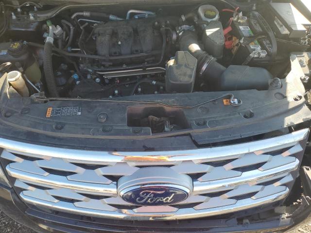 1FM5K7F85KGB42114 - 2019 FORD EXPLORER LIMITED Սև լուսանկար 12