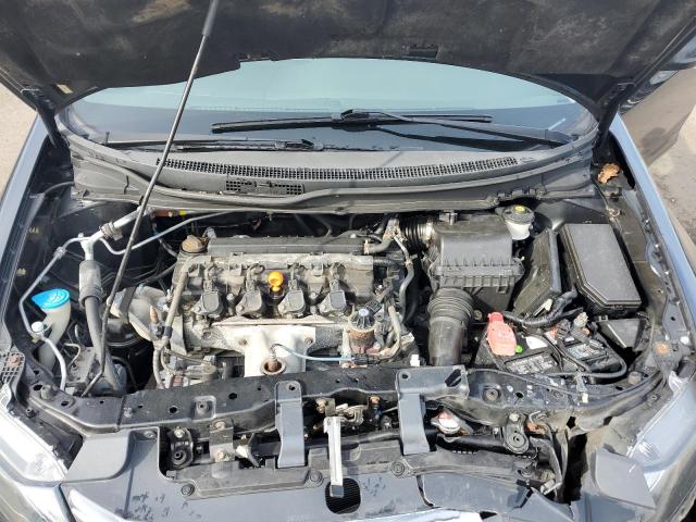 19XFB2F88CE334852 - 2012 HONDA CIVIC EX შავი ფოტო 11