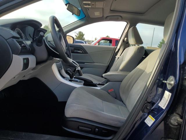 1HGCR2F74EA100592 - 2014 HONDA ACCORD EX Көк фото 7