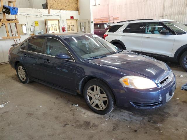 2G1WB5E31C1206269 - 2012 CHEVROLET IMPALA LT BLUE photo 4