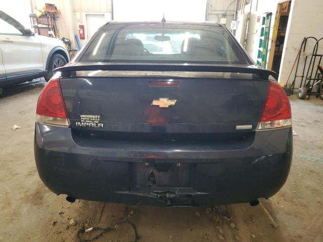 2G1WB5E31C1206269 - 2012 CHEVROLET IMPALA LT BLUE photo 6