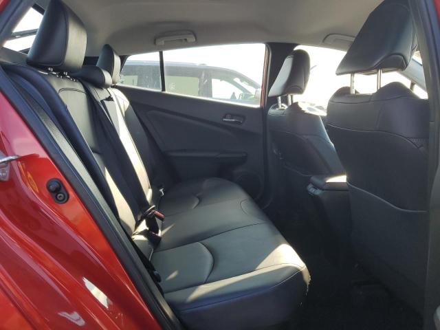 JTDL9RFU8K3005515 - 2019 TOYOTA PRIUS RED photo 10