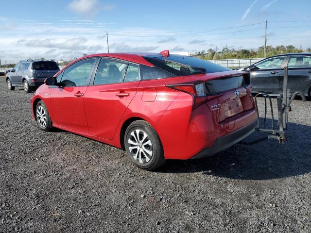 JTDL9RFU8K3005515 - 2019 TOYOTA PRIUS RED photo 2