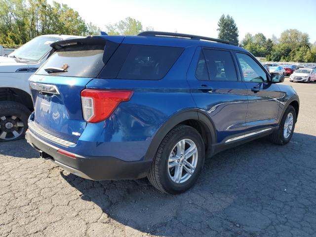 1FMSK8DHXLGD18104 - 2020 FORD EXPLORER XLT Mavi fotoğraf 3