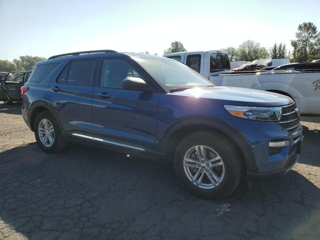 1FMSK8DHXLGD18104 - 2020 FORD EXPLORER XLT Mavi fotoğraf 4