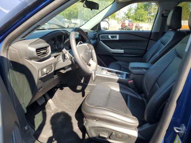 1FMSK8DHXLGD18104 - 2020 FORD EXPLORER XLT Mavi fotoğraf 7