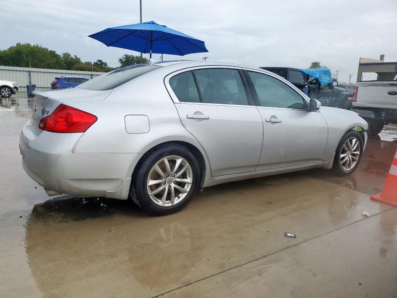 JNKCV61E59M306661 - 2009 INFINITI G37 BASE SILVER photo 3