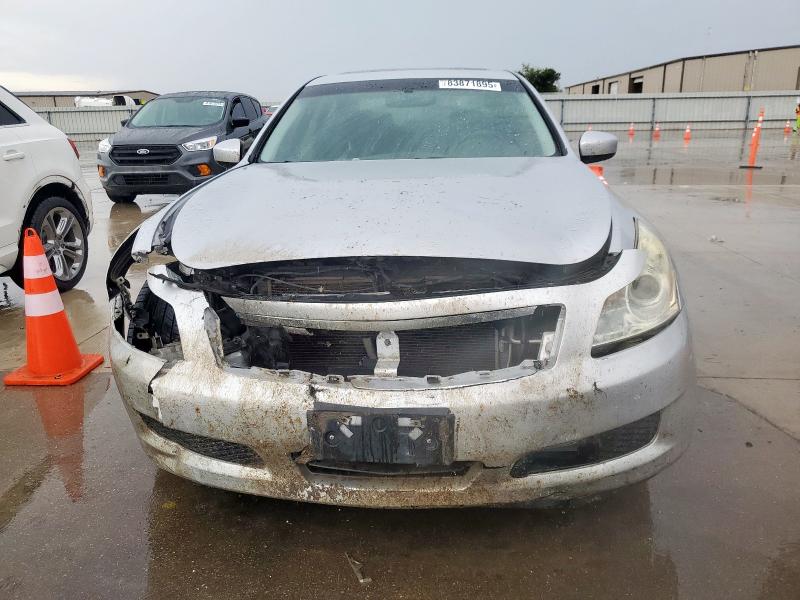 JNKCV61E59M306661 - 2009 INFINITI G37 BASE SILVER photo 5