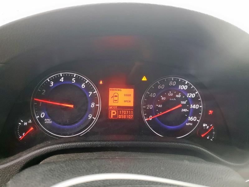 JNKCV61E59M306661 - 2009 INFINITI G37 BASE SILVER photo 9