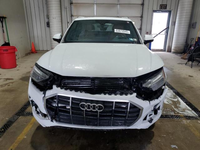 WA1AAAFY5M2080582 - 2021 AUDI Q5 PREMIUM WHITE photo 5