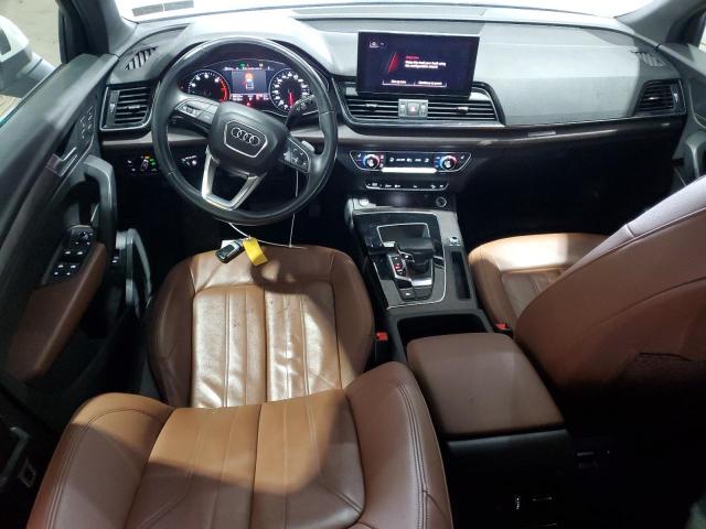 WA1AAAFY5M2080582 - 2021 AUDI Q5 PREMIUM WHITE photo 8