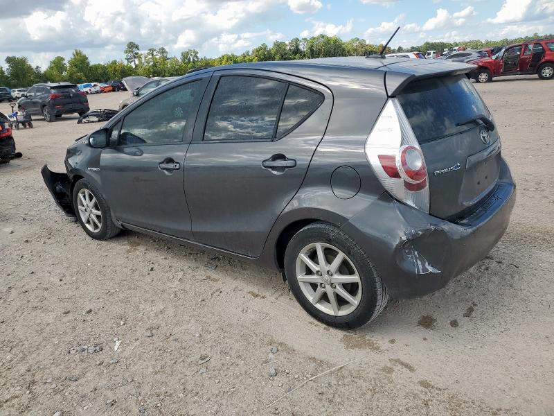 JTDKDTB36C1022251 - 2012 TOYOTA PRIUS C ნაცრისფერი ფოტო 2