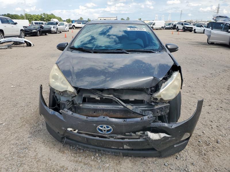 JTDKDTB36C1022251 - 2012 TOYOTA PRIUS C ნაცრისფერი ფოტო 5