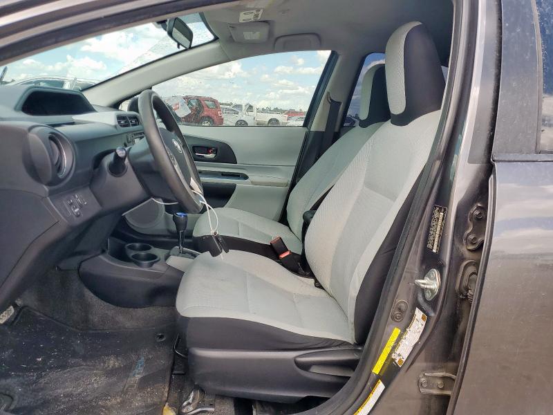 JTDKDTB36C1022251 - 2012 TOYOTA PRIUS C ნაცრისფერი ფოტო 7