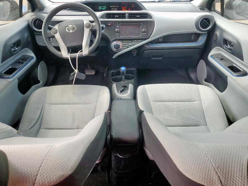 JTDKDTB36C1022251 - 2012 TOYOTA PRIUS C ნაცრისფერი ფოტო 8