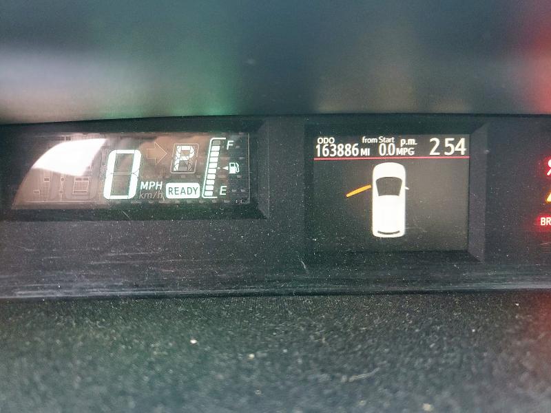 JTDKDTB36C1022251 - 2012 TOYOTA PRIUS C ნაცრისფერი ფოტო 9