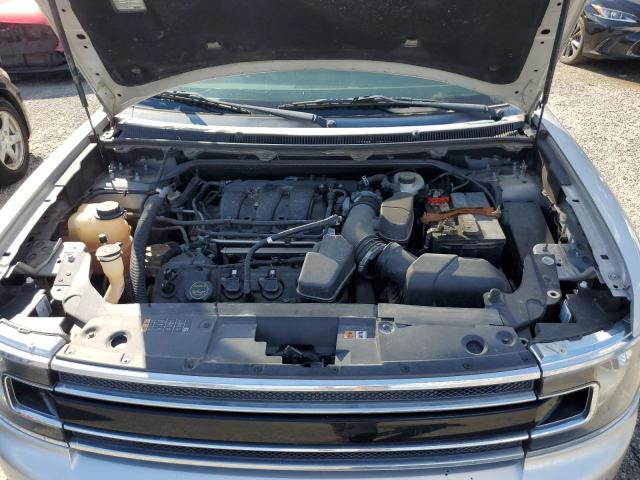 2FMGK5C85JBA20084 - 2018 FORD FLEX SEL SILVER photo 12