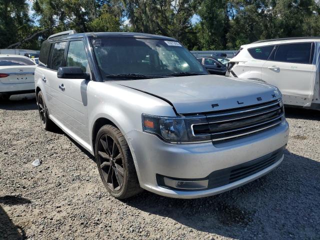 2FMGK5C85JBA20084 - 2018 FORD FLEX SEL SILVER photo 4