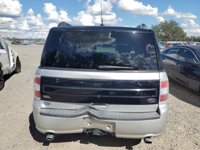 2FMGK5C85JBA20084 - 2018 FORD FLEX SEL SILVER photo 6