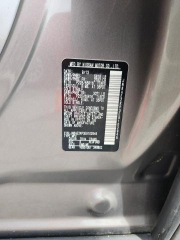 JN8AE2KP3E9102945 - 2014 NISSAN QUEST S 棕色 照片 13