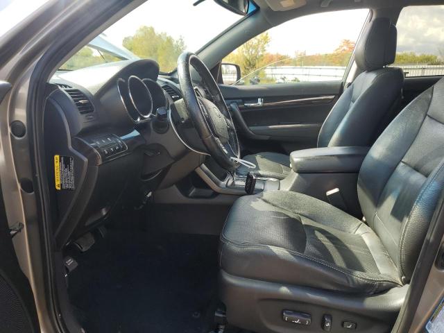 5XYKUDA29BG170469 - 2011 KIA SORENTO EX GRAY photo 7