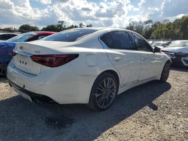 JN1BV7ARXFM396278 - 2015 INFINITI Q50 BASE Սպիտակ լուսանկար 3