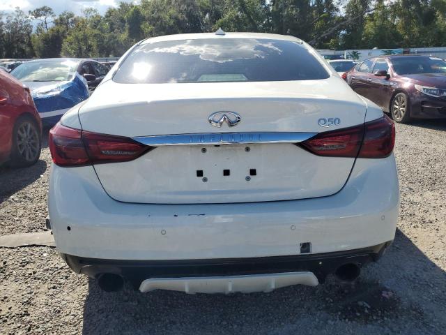 JN1BV7ARXFM396278 - 2015 INFINITI Q50 BASE Սպիտակ լուսանկար 6