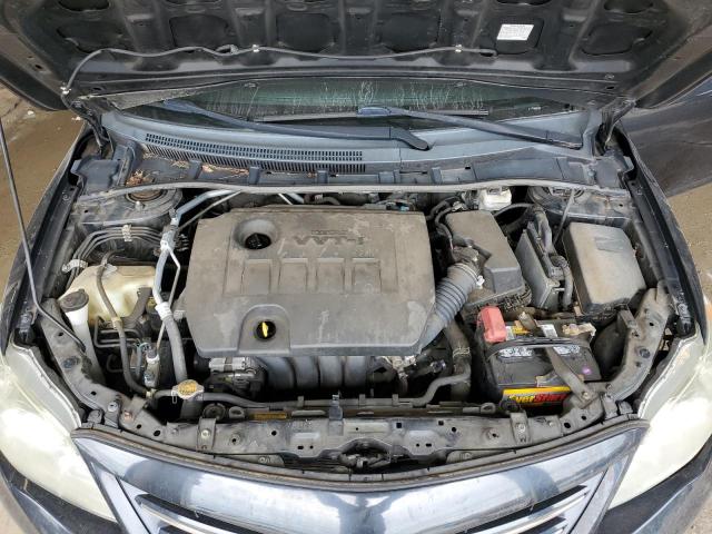 2T1BU4EE8DC031727 - 2013 TOYOTA COROLLA BASE Noir photo 11