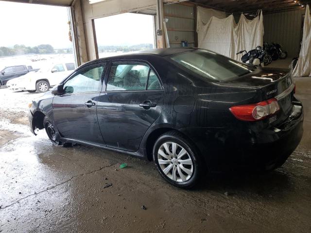 2T1BU4EE8DC031727 - 2013 TOYOTA COROLLA BASE Noir photo 2