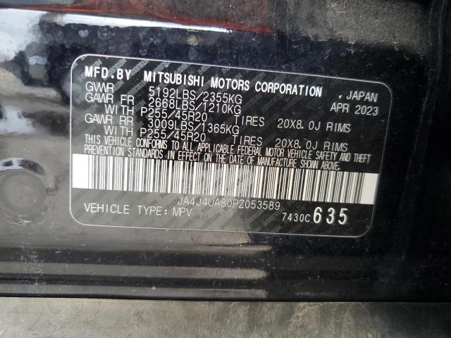 JA4J4UA80PZ053589 - 2023 MITSUBISHI OUTLANDER SE 黑色 照片 13