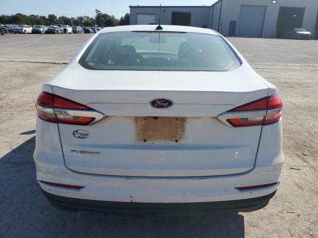 3FA6P0G79KR171492 - 2019 FORD FUSION S WHITE photo 6