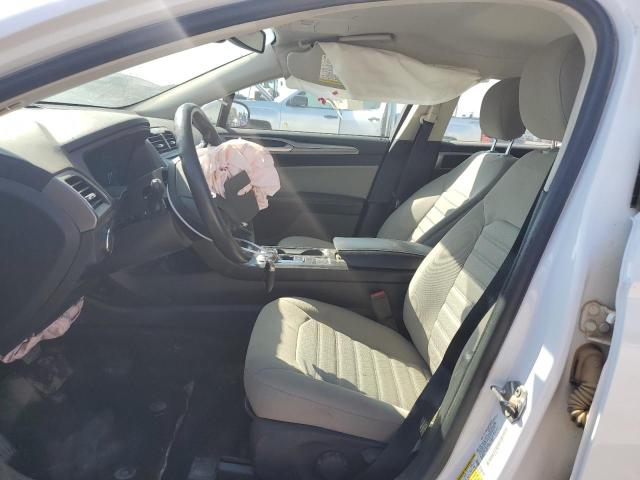 3FA6P0G79KR171492 - 2019 FORD FUSION S WHITE photo 7