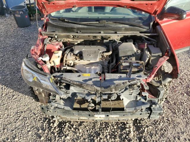 2T3BFREV2FW328878 - 2015 TOYOTA RAV4 LE 红色 照片 12