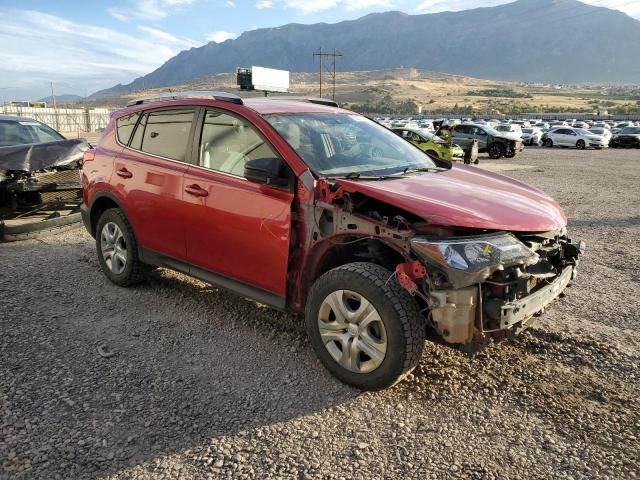 2T3BFREV2FW328878 - 2015 TOYOTA RAV4 LE 红色 照片 4