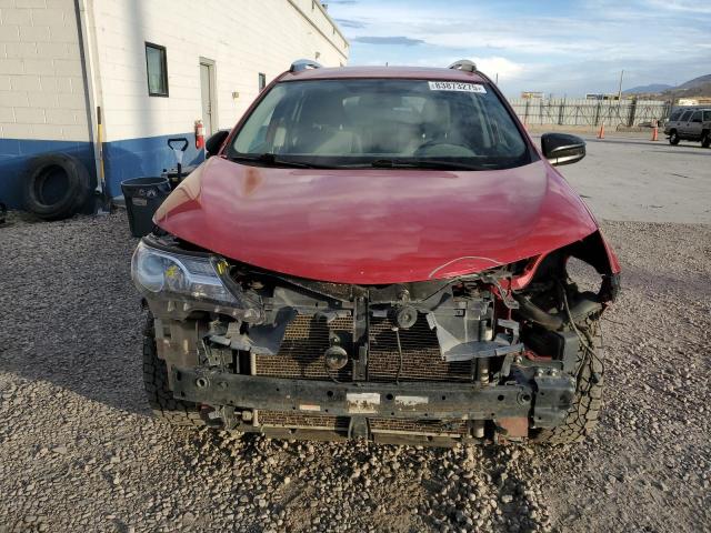 2T3BFREV2FW328878 - 2015 TOYOTA RAV4 LE 红色 照片 5